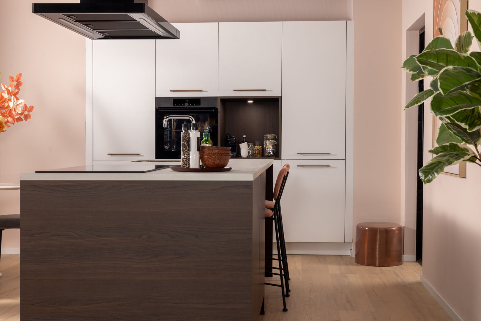 Moderne eilandkeuken